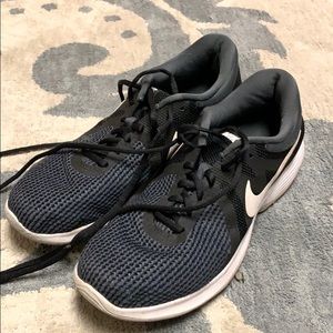 Nike running shoes.